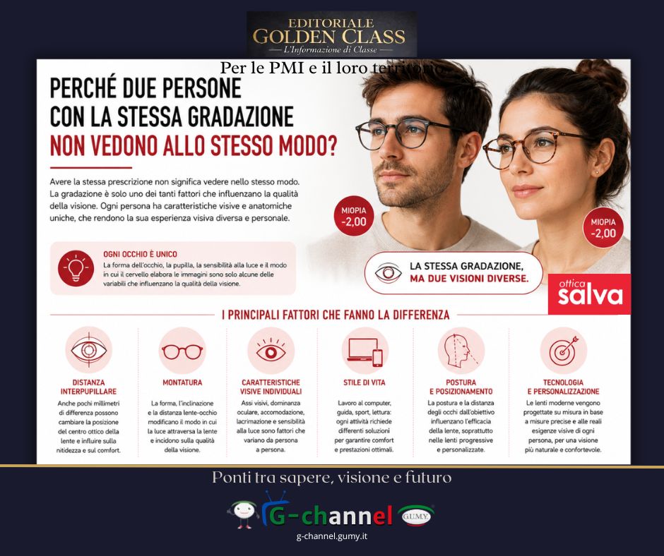 Perché due persone con la stessa gradazione non vedono allo stesso modo?